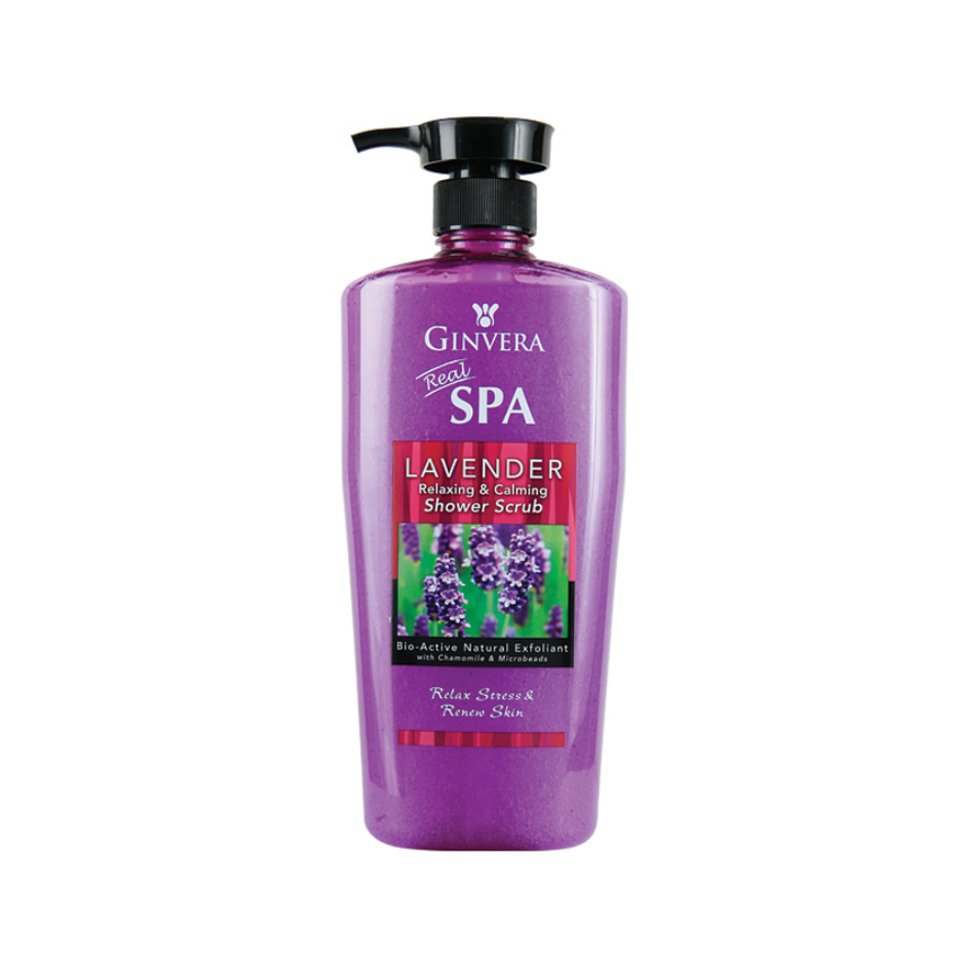 Ginvera Real Spa Lavender Shower Scrub