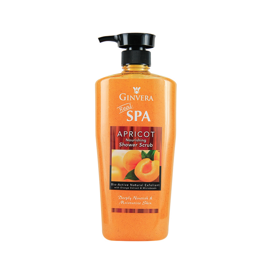 Ginvera Real Spa Apricot Nourishing Shower Scrub