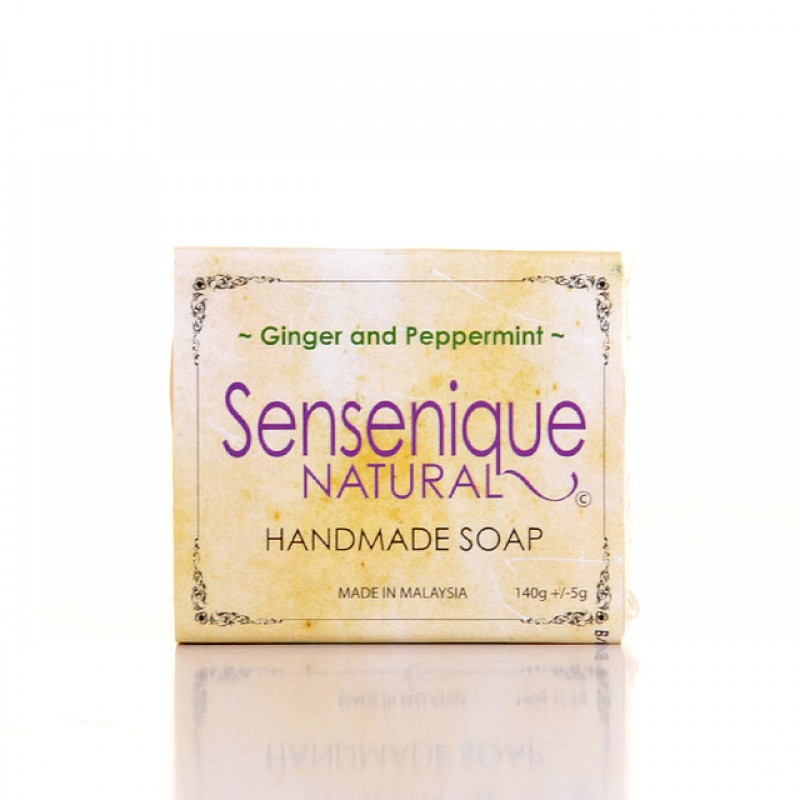 Sensenique Ginger and Peppermint Natural Handmade Soap