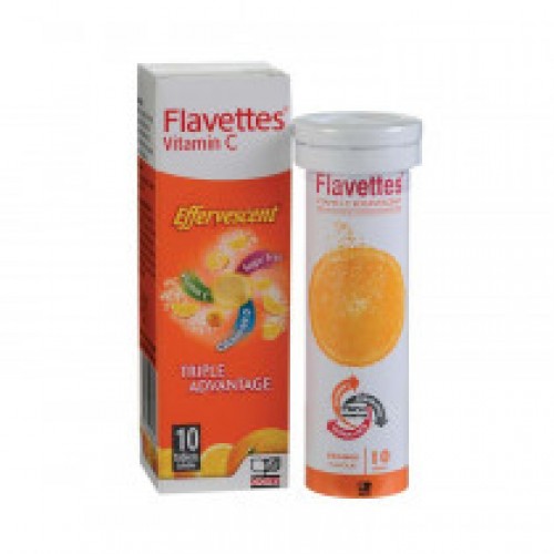 Vitamin flavettes glow