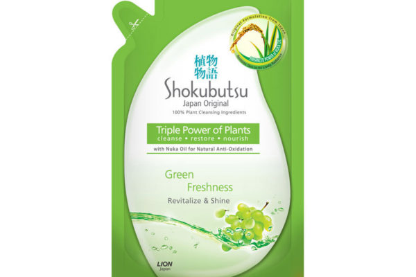 Shokubutsu Body Wash Green Freshness Refill