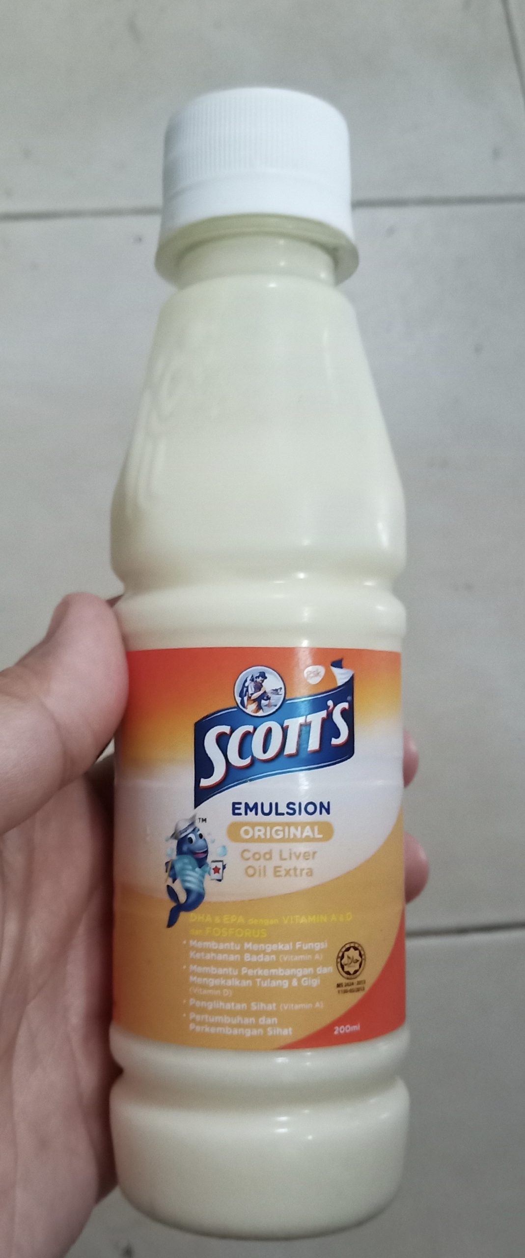 scott emulsion for children