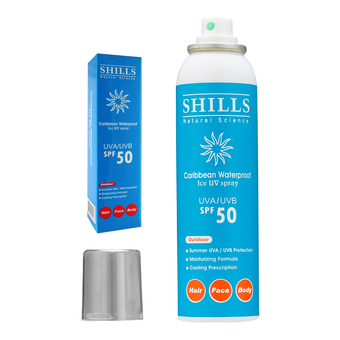 Shills Caribbean Waterproof Ice UV Spray SPF 50