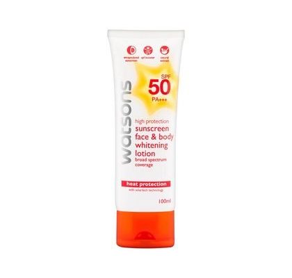 WATSONS High Protection Sunscreen Body Lotion SPF50