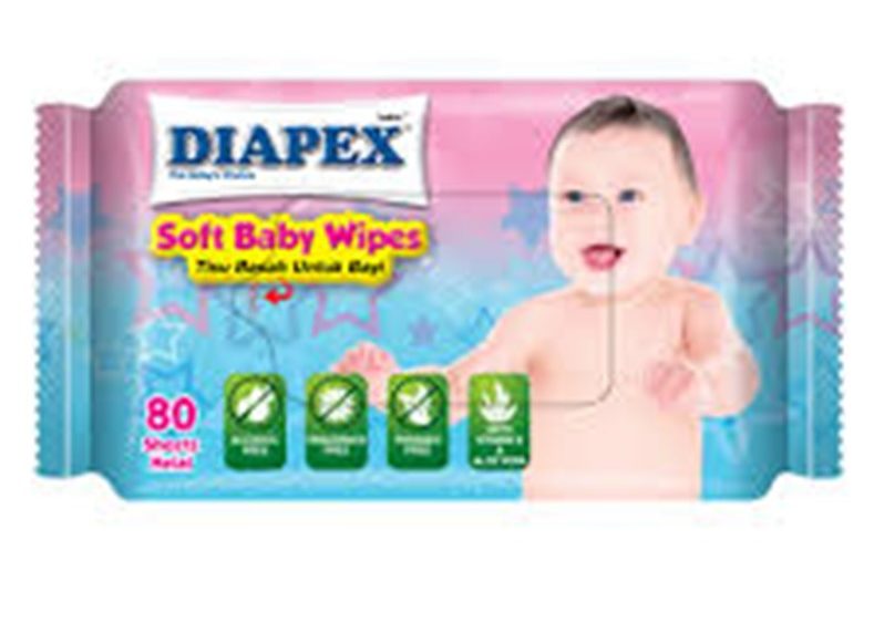 Diapex Soft Baby Wipes