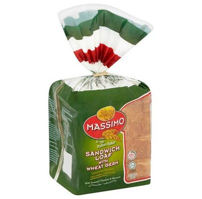 Massimo Bread with Wheat Germ