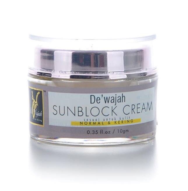 De' Wajah Sunblock Cream