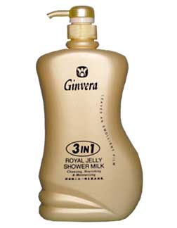Ginvera 3 in 1 Royal Jelly Shower Milk
