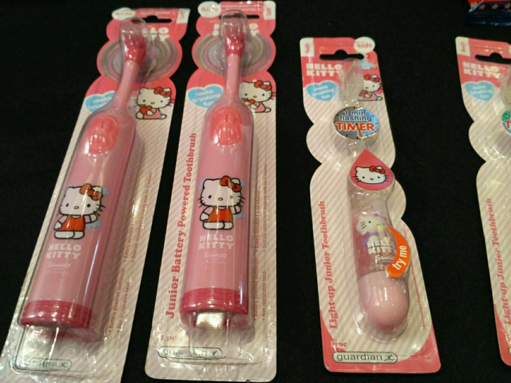 Guardian corporate brand products Hello kitty toothbrush
