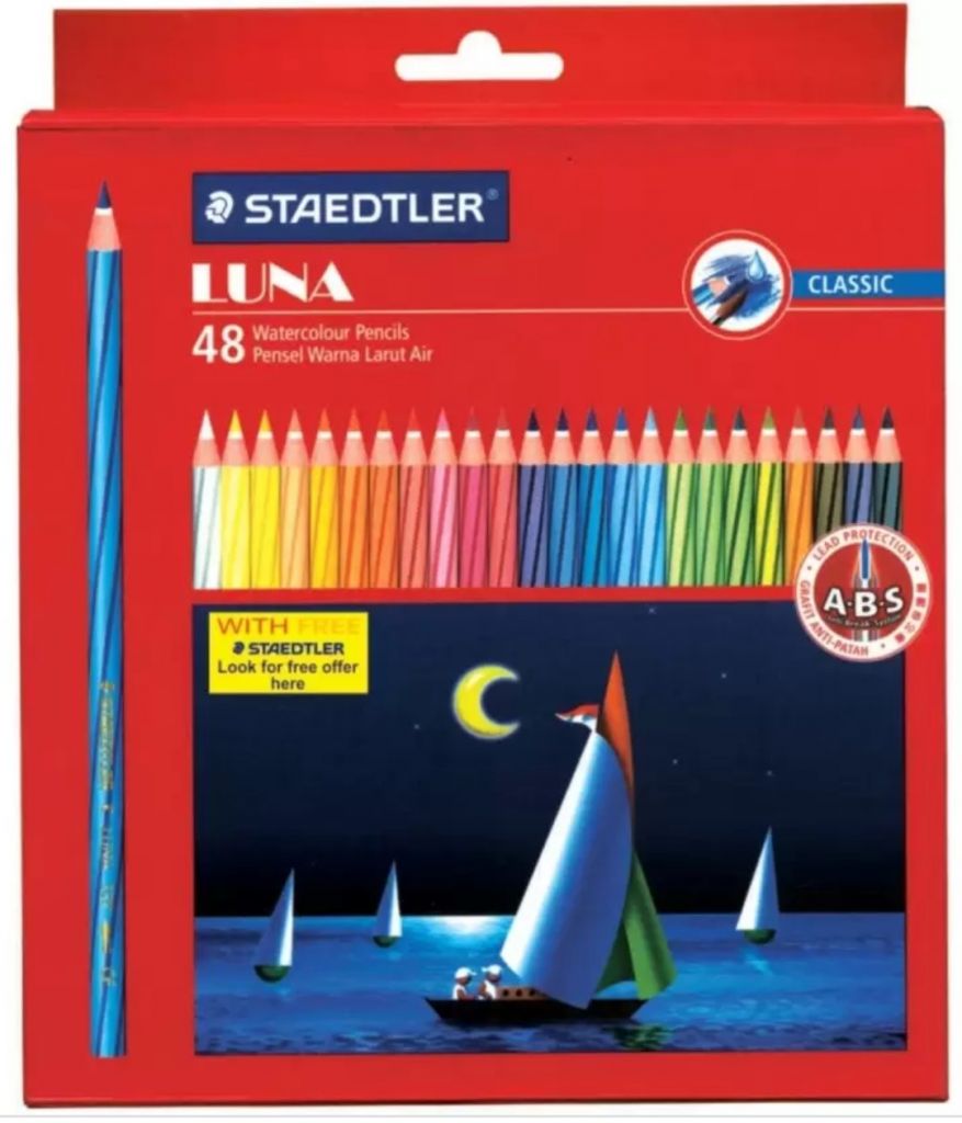 Pensil Warna Luna 24 Batang