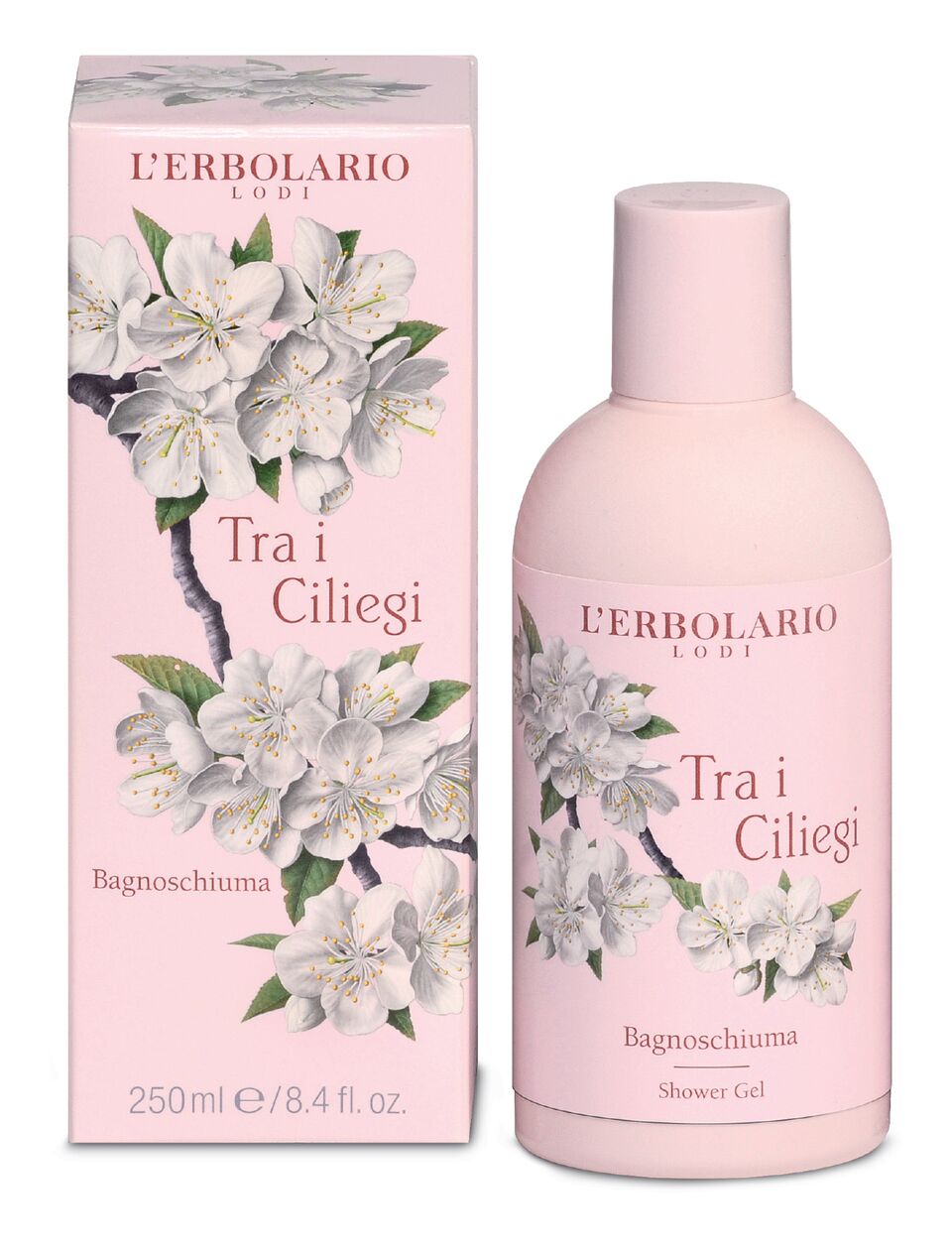 L’erbolario Shower Gel with Cherry Blossom & Italian Cherry Extract