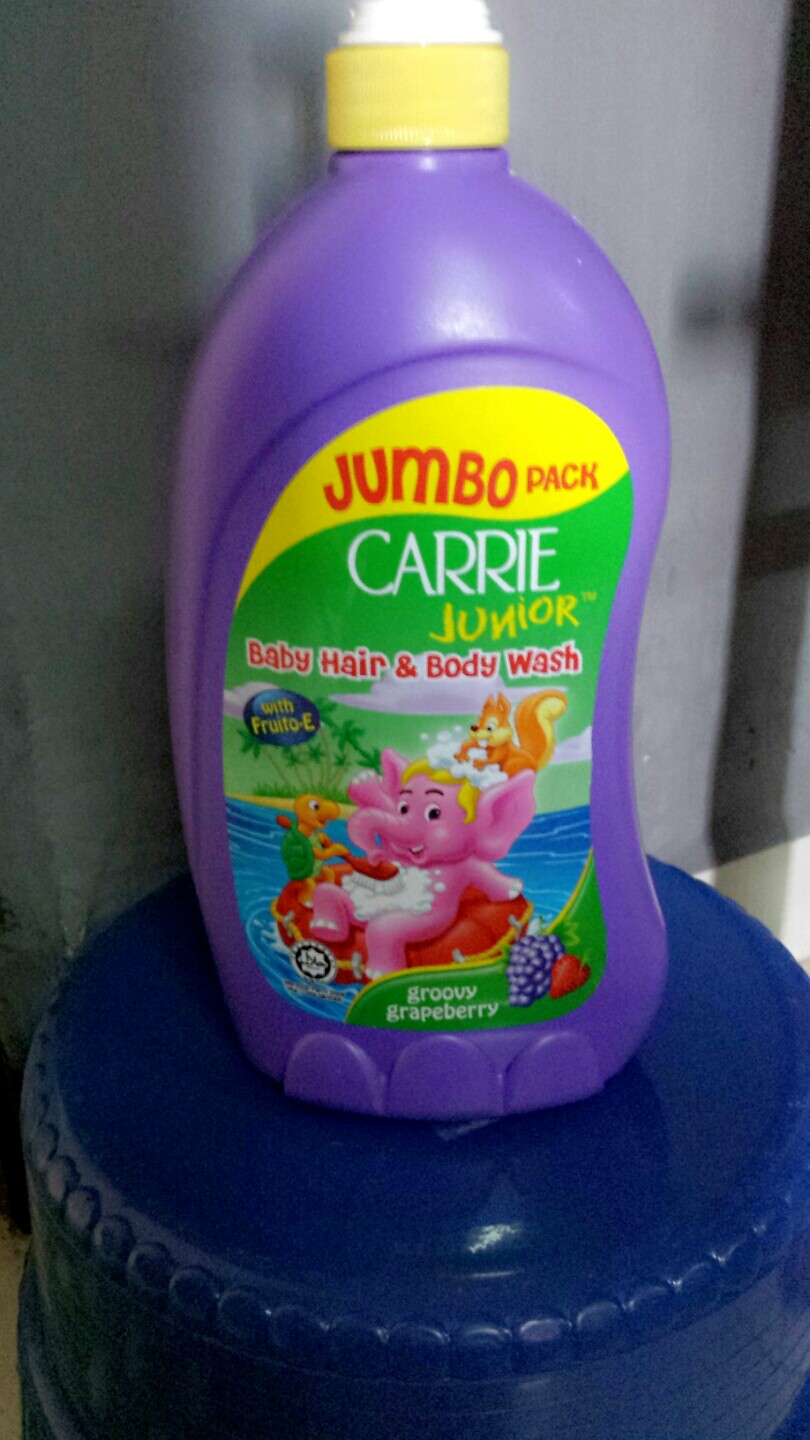 Carrie Junior Baby Bath / CARRIE JUNIOR HAIR & BODY WASH 1000G | Shopee