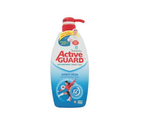 Shokubutsu Active Guard Sporty Fresh Anti Bacterial Shower Foam