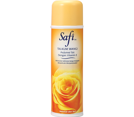 Safi Yellow Perfumed Talcum