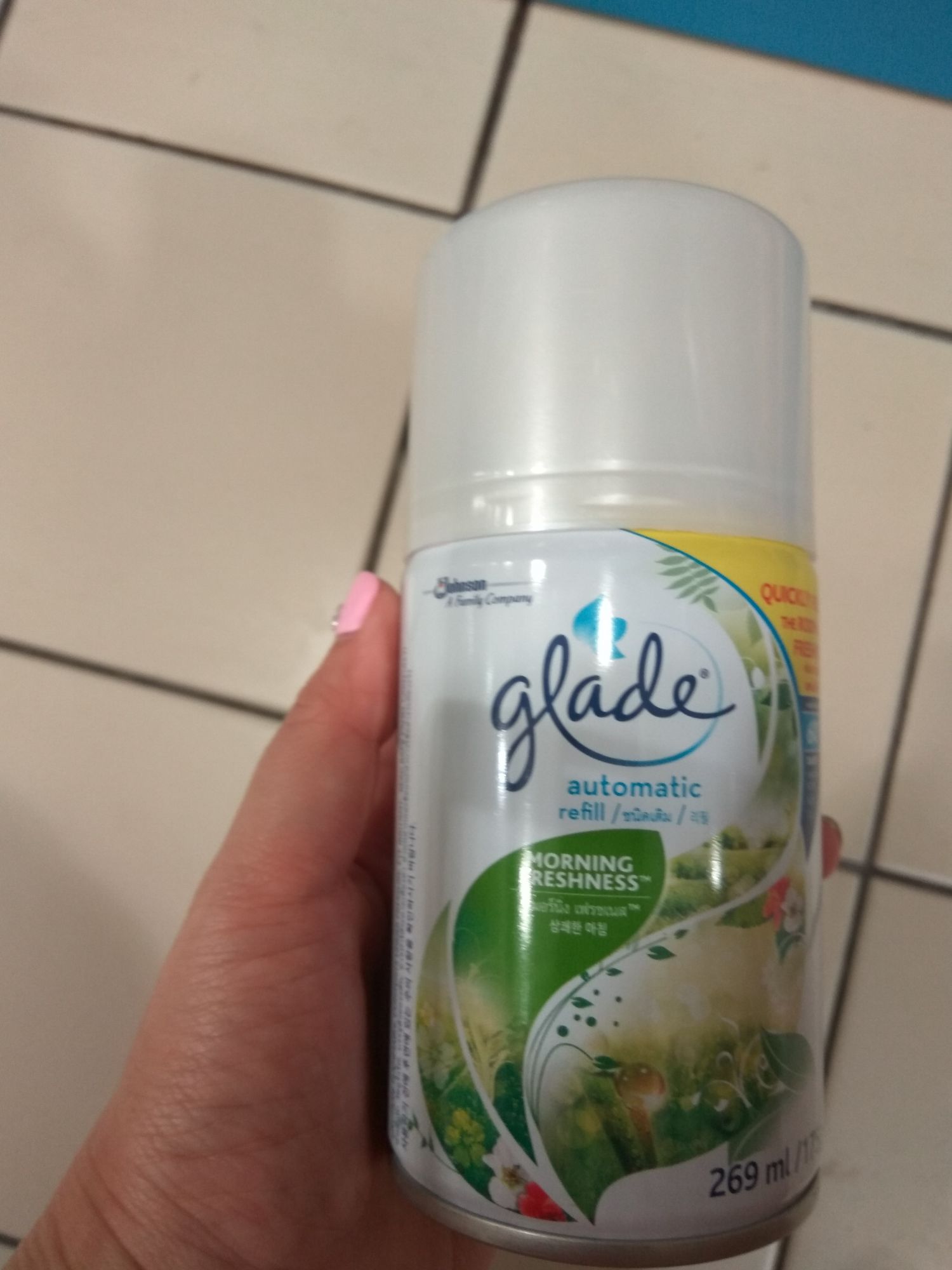 glade automatic spray refill sds