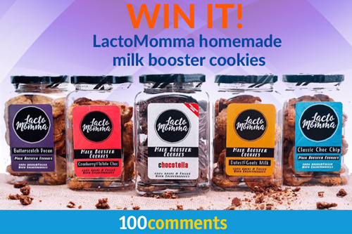 LactoMomma Milk Booster Cookies Contest