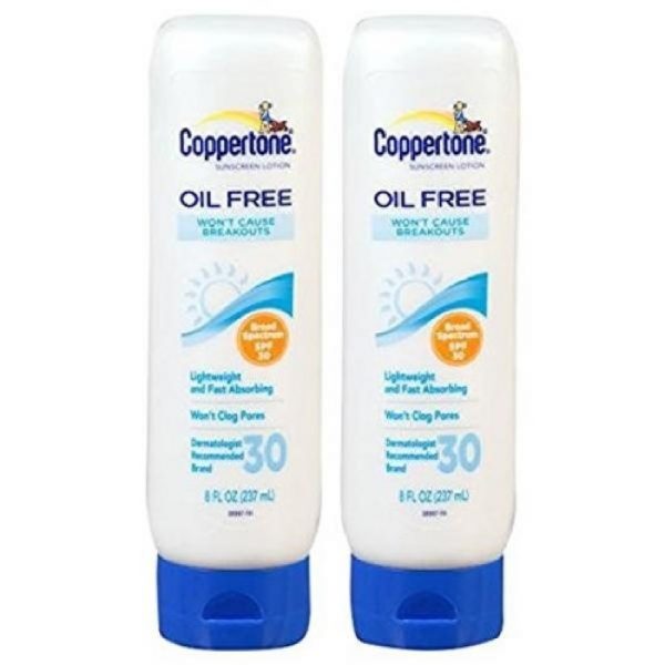 Coppertone Oil Free Sunscreen Lotion SPF 30