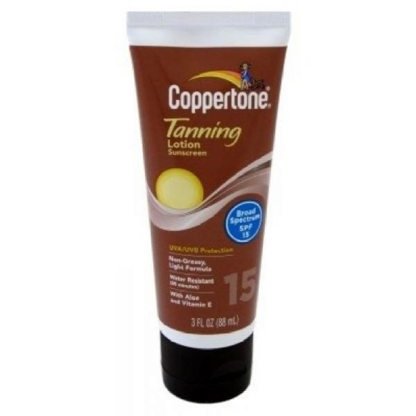 coppertone tanning lotion