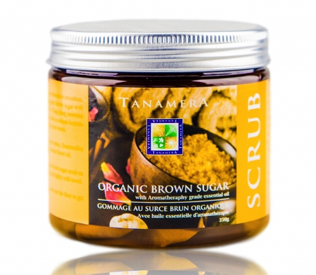 Tanamera Organic Brown Sugar Scrub Jar