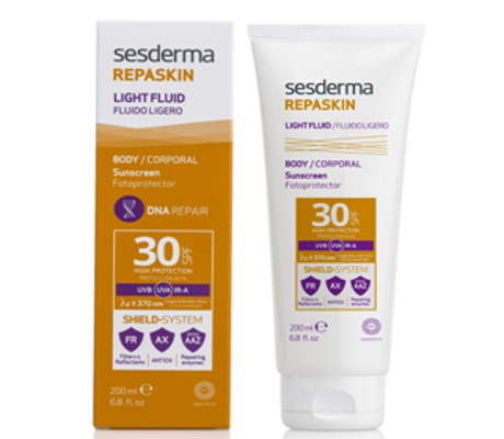 Sesderma REPASKIN 30 Body Sunscreen Light Fluid