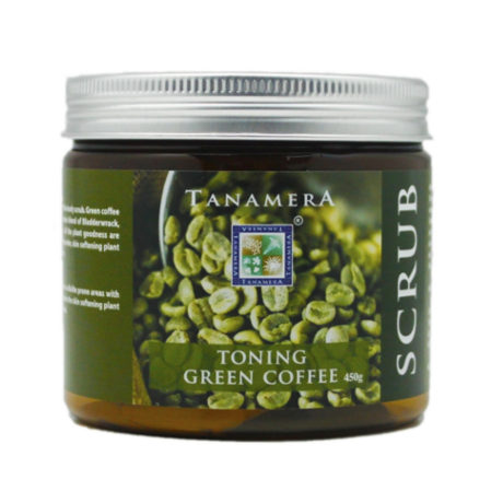 Tanamera Toning Green Coffee Scrub Jar