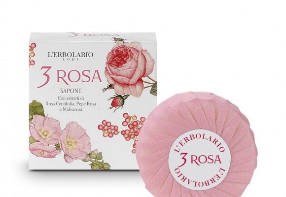 L'erbolario 3 Rosa Perfumed Soap