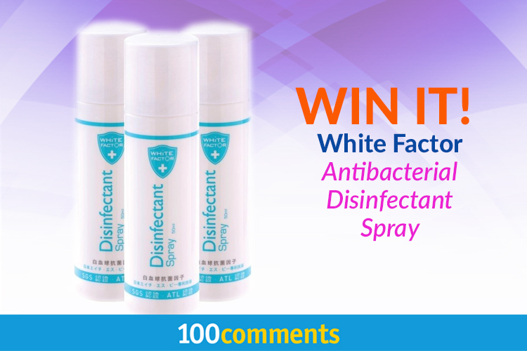 White Factor Disinfectant Spray