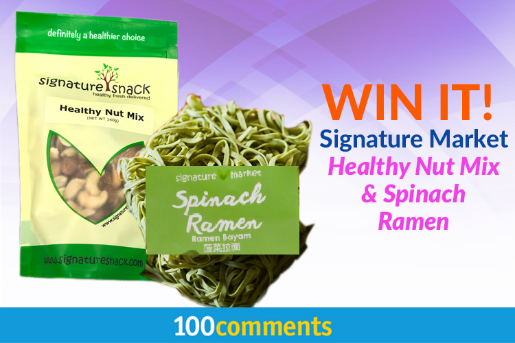 Signature-Market-Healthy-Nut-Mix-and-100%-Natural-Spinach-Ramen