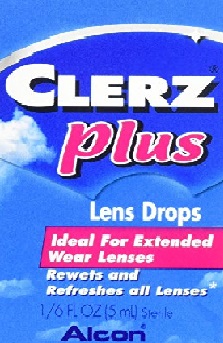 Alcon Clerz Plus Contact Lens Drops