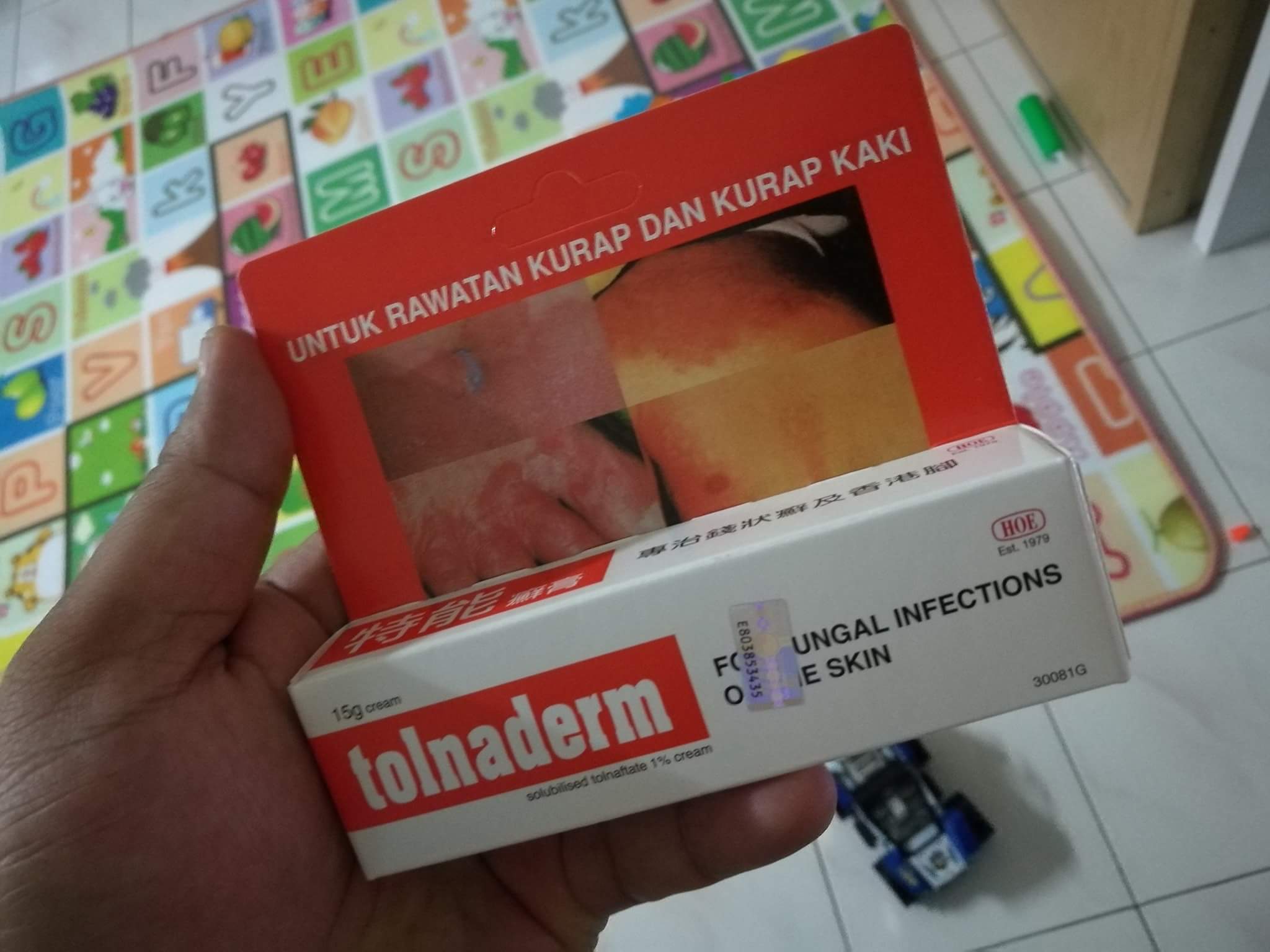 Hoe Tolnaderm Lotion reviews