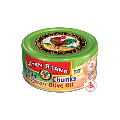 Ayam Brand Tuna Chunks in Olive Oil
