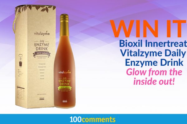 Bioxil Innertreat Vitalzyme Daily Enzyme Drink Contest