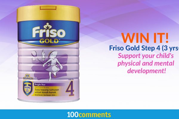 Friso Gold 4 Giveaway