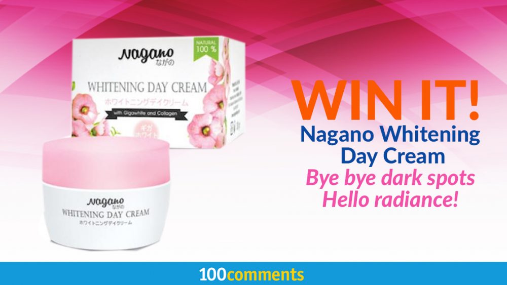 Nagano Whitening Day Cream Contest