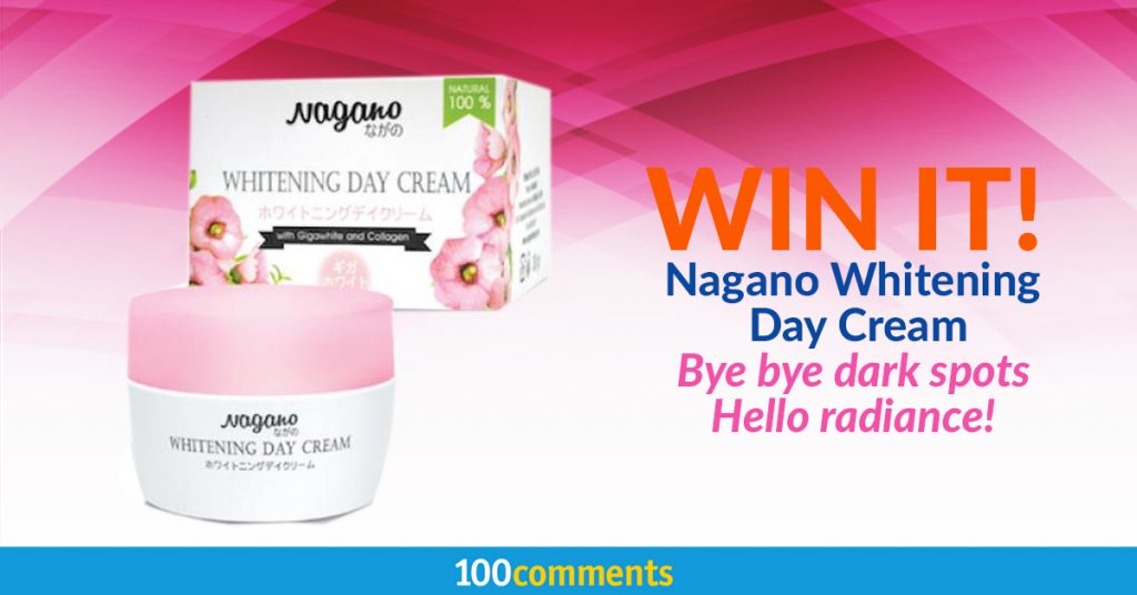 Nagano Whitening Day Cream Contest