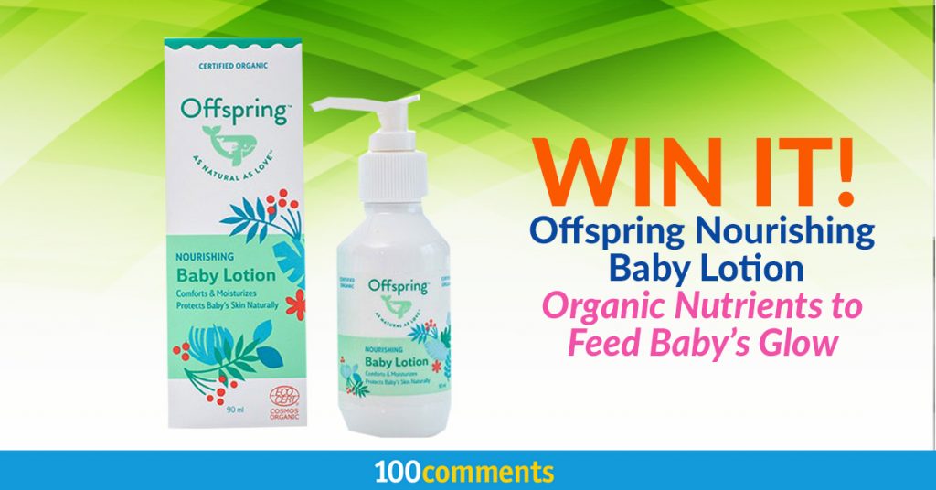 Offspring Nourishing Baby Lotion Contest