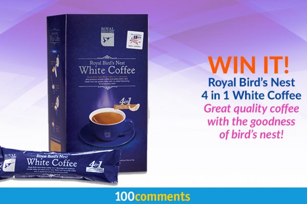 Royal Bird’s Nest 4 in 1 White Coffee