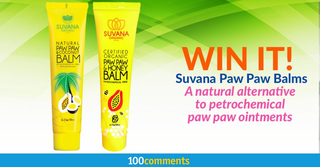 Suvana Paw Paw Balm Contest