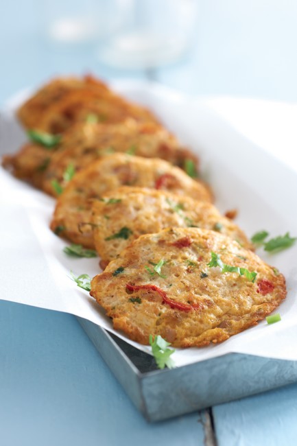 tuna tofu egg patties