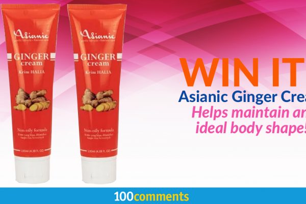 Asianic Ginger Cream Contest