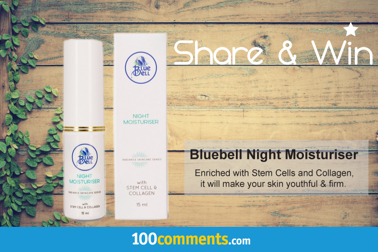 Bluebell Night Moisturiser Contest