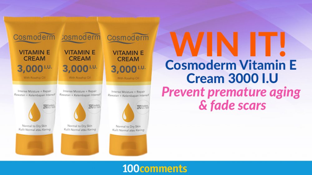 Cosmoderm Vitamin E Cream Contest