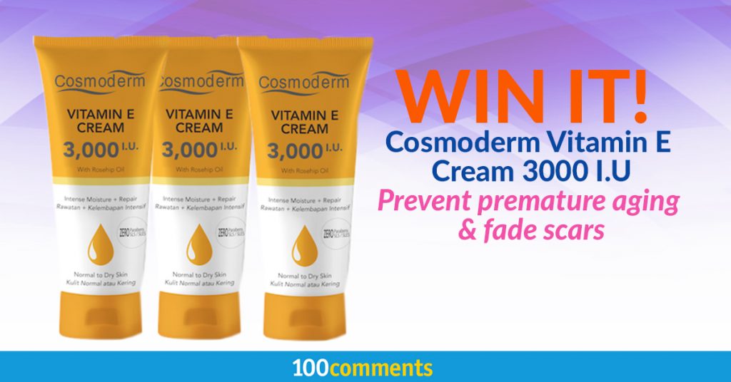 Cosmoderm Vitamin E Cream Contest
