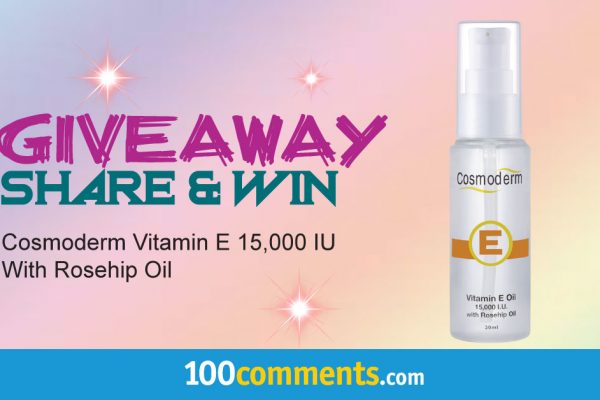 Cosmoderm Vitamin E 15,000 IU With Rosehip Oil Contest