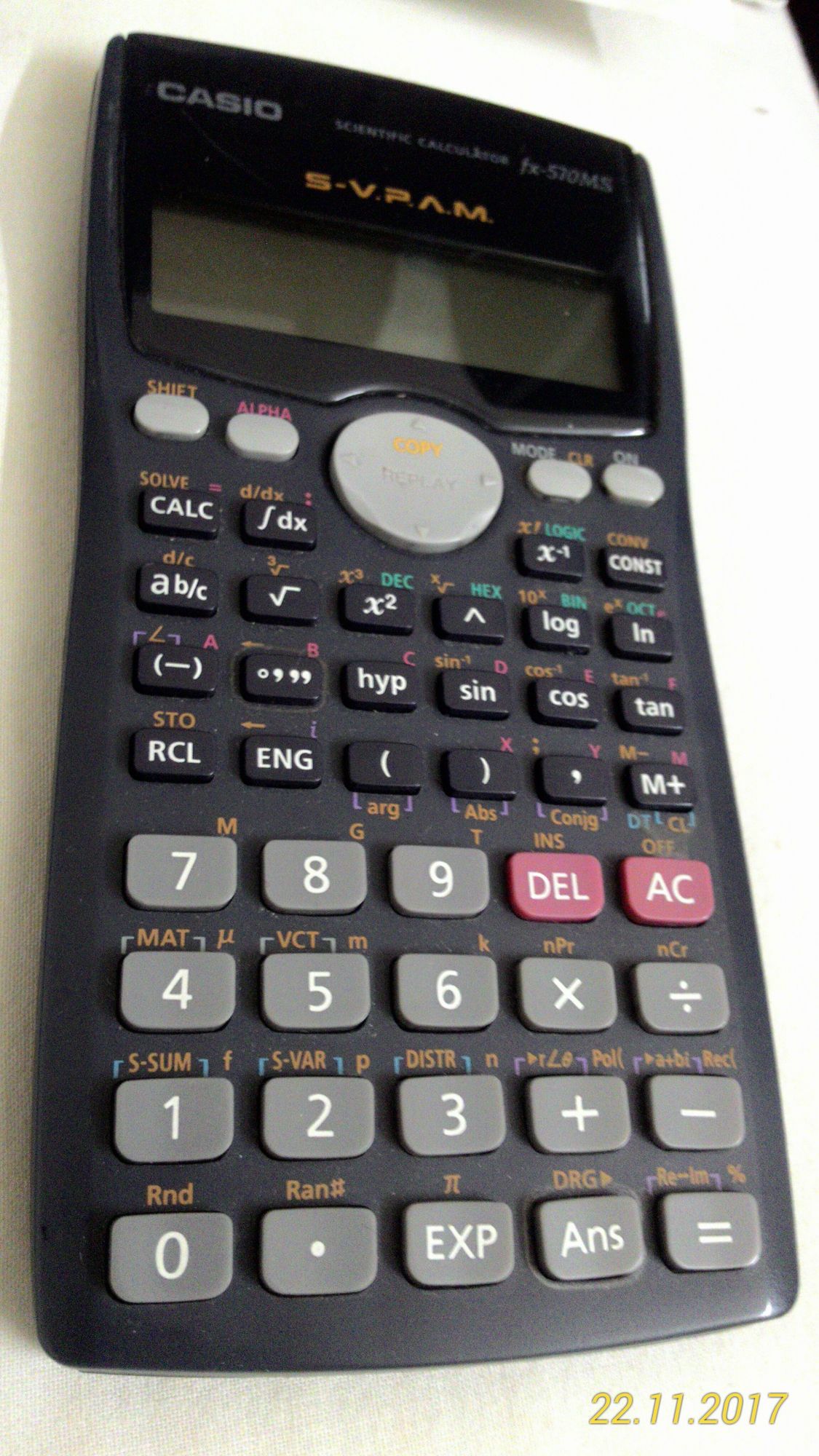 Casio Scientific Calculator fx-350MS - 12-Digit Electronic ...