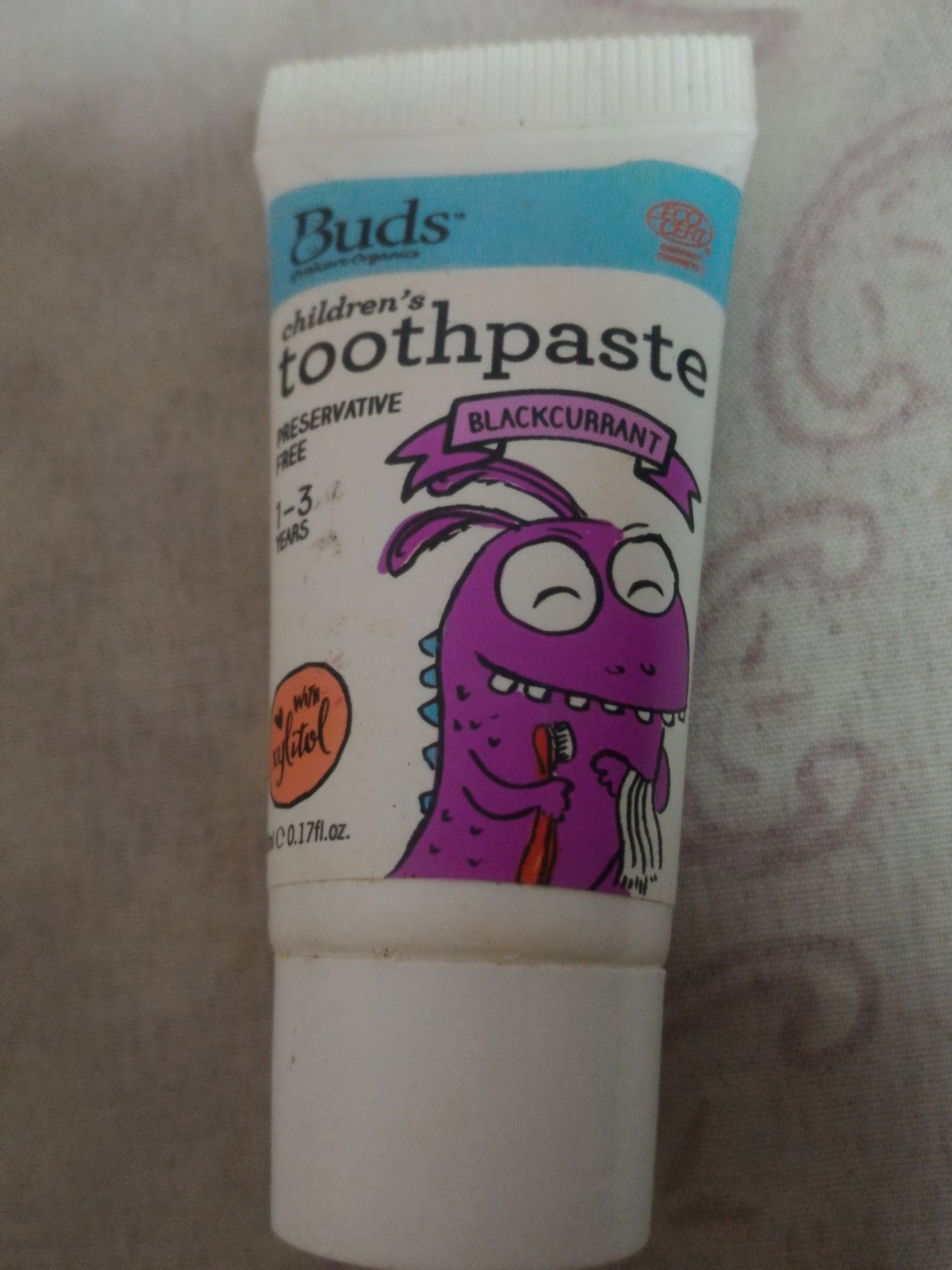 Buds organic : Children toothpaste 3-12 year old reviews