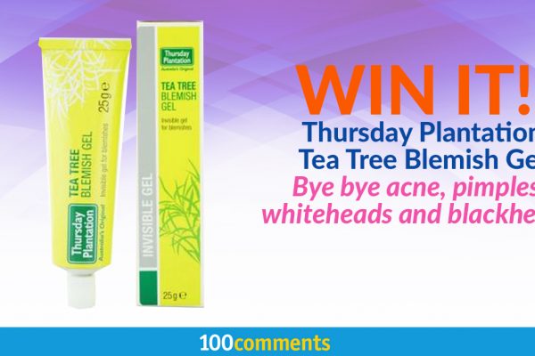 Thursday-Plantation-Tea-Tree-Blemish-Gel Contest