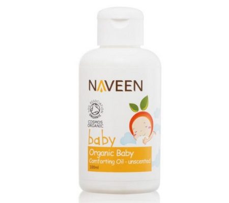 NAVEEN Organic Baby Comforting Oil Unscented