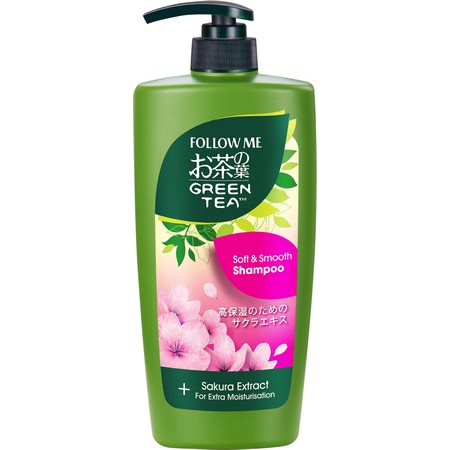 Follow Me Green Tea Soft & Smooth Shampoo