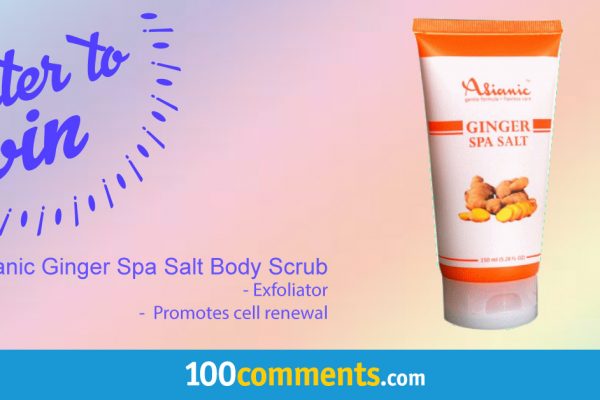 Asianic Ginger Spa Salt Body Scrub Contest